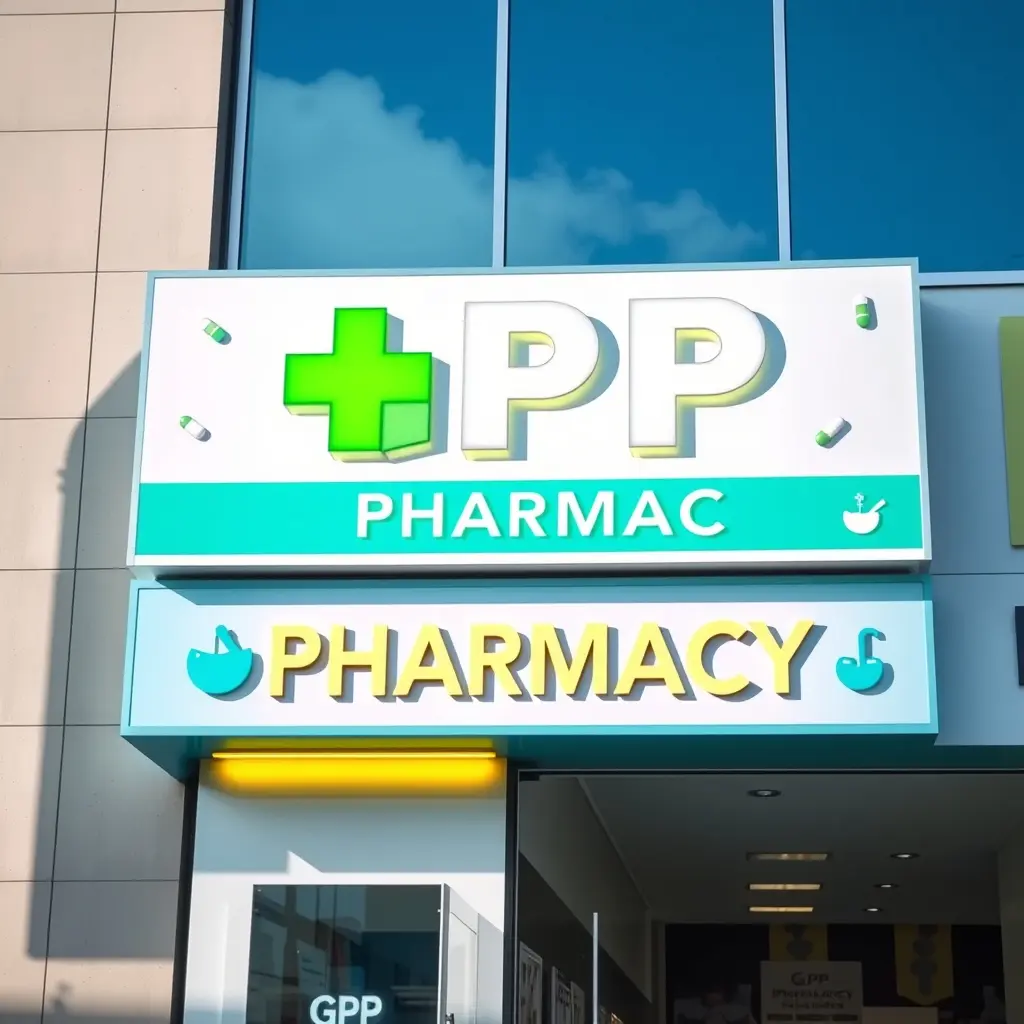 Bảng Hiệu Nhà Thuốc Gpp