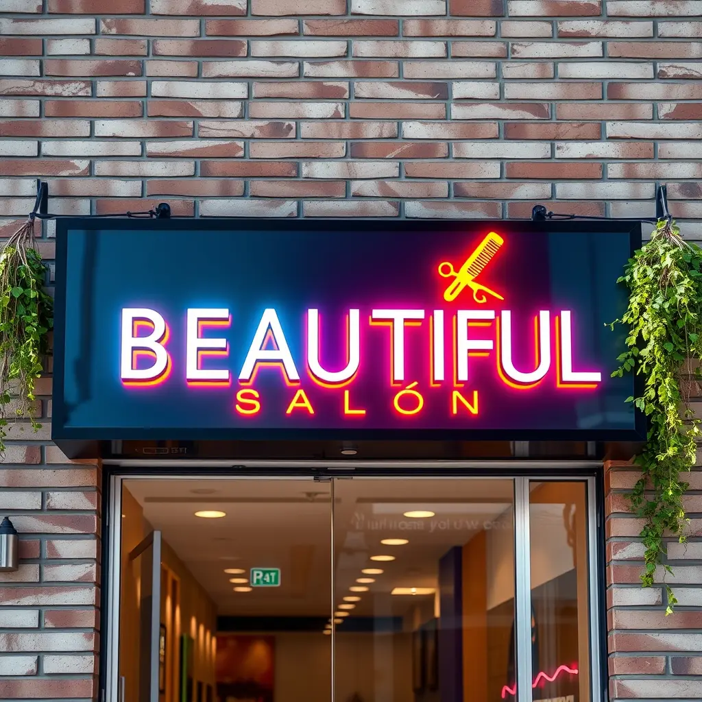 Biển Hiệu Salon Tóc đẹp
