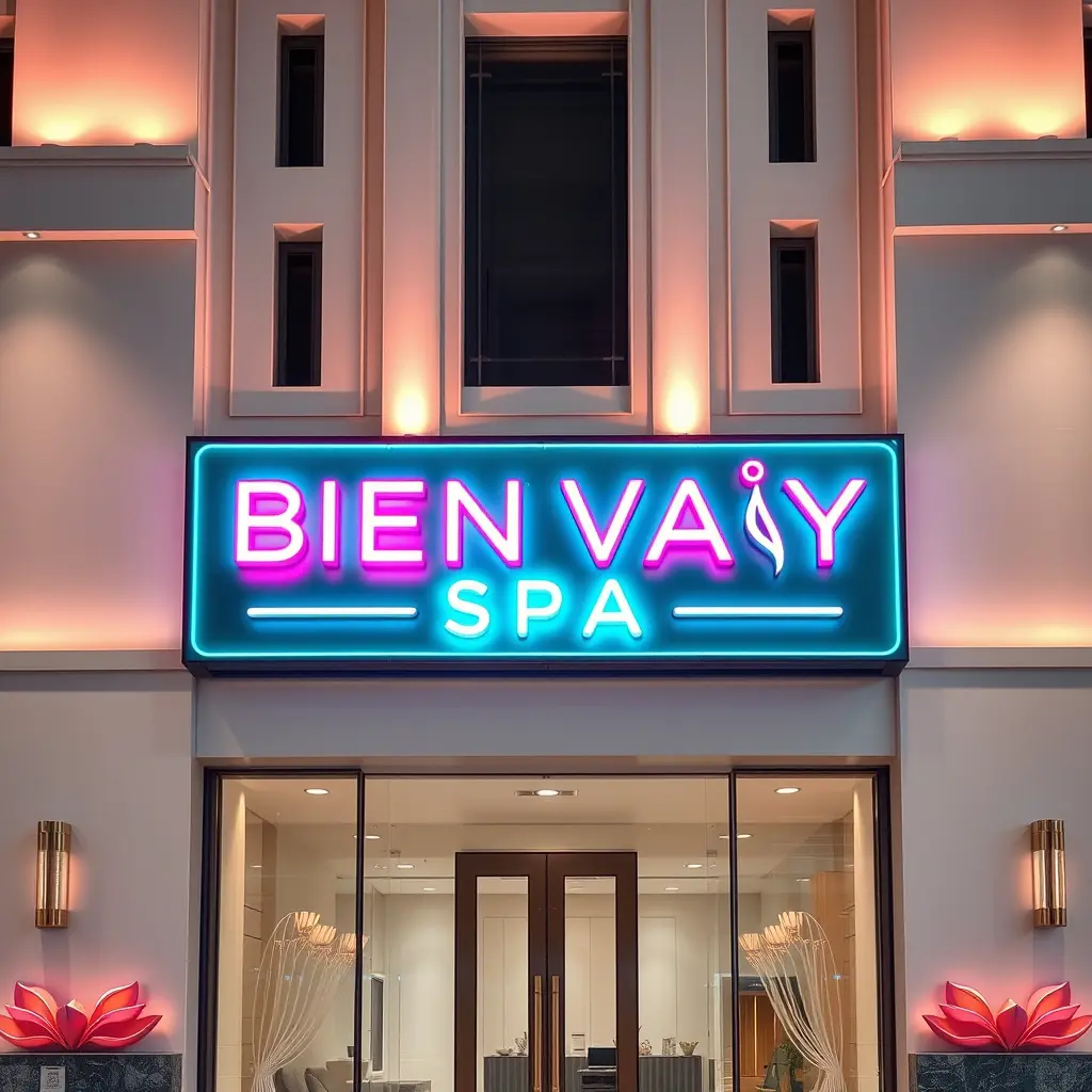 Biển Vẫy Spa Thẩm Mỹ Viện Quảng Cáo Việt