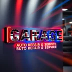Bảng Hiệu Gara ô Tô