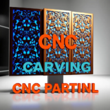 Khắc Cnc Họa Tiết Vách Ngăn